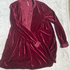Velour Free People Dress